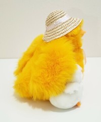 Cute Easter Mommy Duck & Attached Baby Ducklings Plush Stuffed Animal W/ Hat 10″