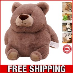 Cute Cartoon Brown Bear Plush Stuffed Animal – Perfect for Collecting & Cuddling