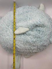 Pillow Pets Originals Blue Dolphin Squeaky 2010 Stuffed Plush Toy 18” Blue Lovey
