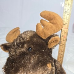 Wishpets Chubby Bubba Moose Plush Stuffed Animal 8 Inch Soft Toy