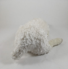 Ditz Designs Lamb Plush Stuffed Animal Toy White Sheep Laying Down Floppy