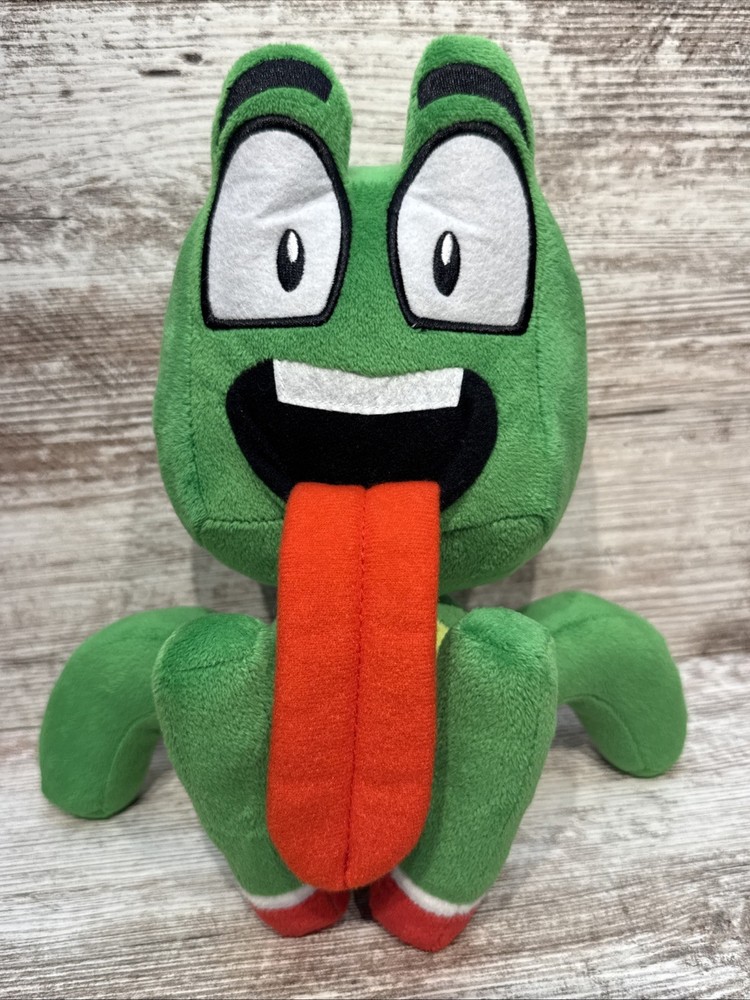 UNSPEAKABLE 11″ GIBCO CROUCHING GREEN FROG PLUSH – GAMING – YOUTUBE TD1