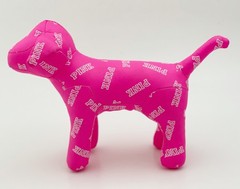 Victoria Secret PINK Stuffed Vinyl Logo Dog 6×8”