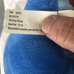 Kellytoy Blue Apatosaurus Dinosaur Plush Stuffed Animal Long Neck Stuffie