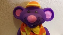 Vintage 1995 Tomy Bananas in Pjamas Rat in a Hat Talking Plush Toy 15″ Talks