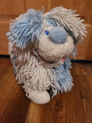 Vintage 1986 Disney Fluppy Dogs Brave Flup Plush Kenner