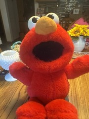 VTG 1995 TICKLE ME ELMO Sesame Street Original Plush TYCO 62715