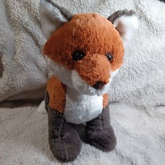 Build A Bear Woodland Friends Red Fox Plush Stuffed Animal Soft Toy BABW
