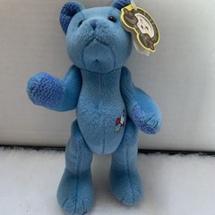 Tattoo Bears Alex C Plush Blue Jointed Tattoed On 3-13-99