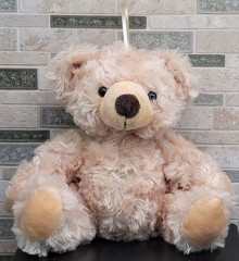 Kiddiefun Tan Teddy Bear Plush 8” Sitting Stuffed Animal