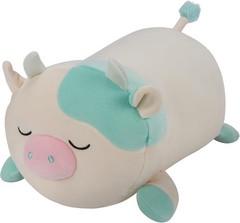 Squishmallows Original 12in Belana The Aqua Cow Sleepamallows – NWT