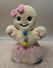 iScream Ginny Gingerbread Girl Plush Stuffed Toy 7 Inch 2021 Tulle Skirt I