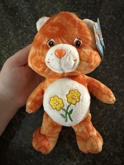 NWT Vintage 2003 Care Bears Friend Bear Tie Dye Special Edition 8″ Plush