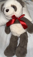Holiday Time Plush 12” Gray White Raccoon Walmart Stuffed Animal With Tags