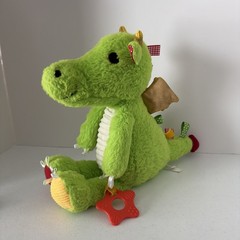 Dragon SENSORY SNUGGABLES Plush Taggies Rattle Stuffed Animal Make Believe Ideas