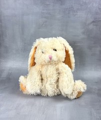 Warm Pals 10″ Cream Rabbit Bunny Microwaveable Orange Ears & Feet 0229