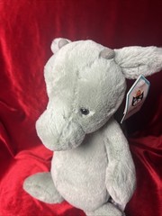 Jellycat BASHFUL DRAGON – Medium 12″ Mythical Plush – Brand New with Ear Tags
