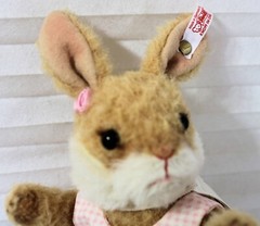 Steiff Valerie the Rabbit 034589 6.8″ 2013 Alpaca #232/1500 New FREE SHIPPING