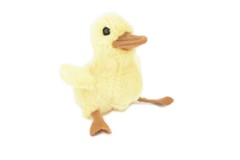 Duckling Finger Puppet, Plush Baby Duck, Stuffed Bird, Realistic, 5″ FM15 B235