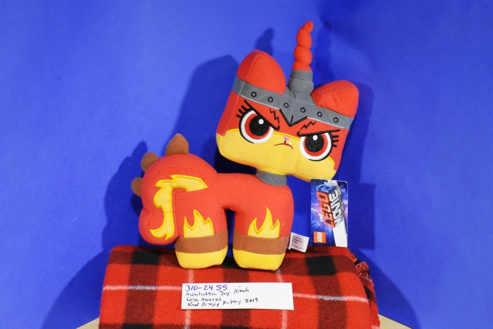 Manhattan Toy Lego Movie Red Angry 2019 Kitty Plush(310-2455)