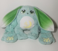 MOON PALS Bunny Blue BO Weighted 5lbs Sensory Calm Plush Stuffed Animal