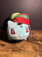 Pokemon Christmas Holiday Bulbasaur 8″ Plush with Santa Hat 2023 Edition