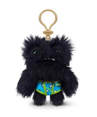Fuggler Weirdo Black Wide Eyed Keyring Keychain NEW
