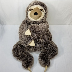 Big Plush Sloth 37″ Stuffed Animal Brown XL Huge Giant Large Jumbo Gift 3 Ft