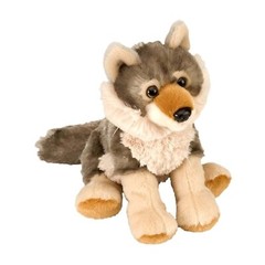 Wild Republic Cuddlekins Mini Wolf 8 Inch Plush Figure NEW IN STOCK