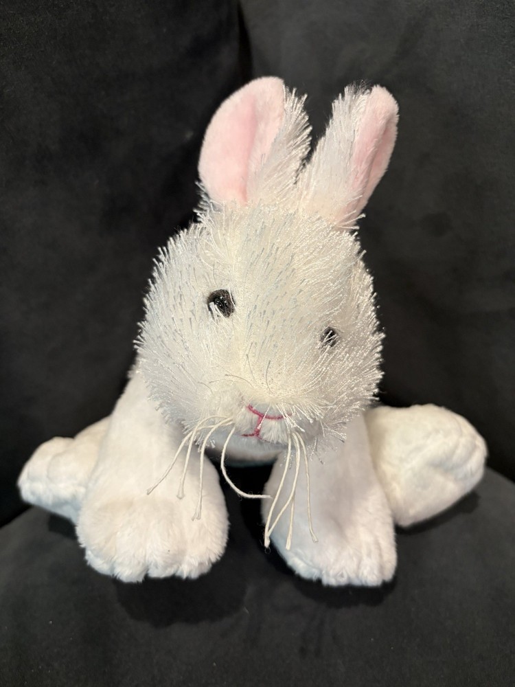 Webkinz Lil Kinz White Bunny Rabbit Plush Stuffed Animal Toy