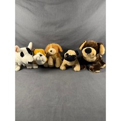 Lot of 5 Webkinz Dogs HM492 HS126 HS011 HS105 HM348 – No Tags No Codes