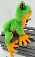 Webkinz Frog Plush With Tag Attached Code Untested Ganz HM142