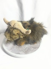 Iceberg Augie & His Polar Friends Manley the Musk Ox Talking Plush Animal Works