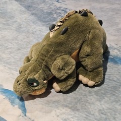 Vintage 1988 Land Before Time Spike 12″ Plush JCPenney Licensed Made in Korea