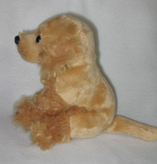 Demdaco Small Plush Puppy Dog Golden Retriever Plushie 6″
