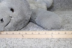 NWT This & That Stuffed Rhino 33 Inch Gray Large