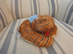Webkinz Retired 2007 Tiger Snake NO CODE HM154 Plush Toy with Tags Vintage Y2K