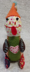 CATERPILLAR CUTE PLUSH TOY STUFFED PATCHWORK ANIMAL NOOK NOOK MADE IN THAILAND