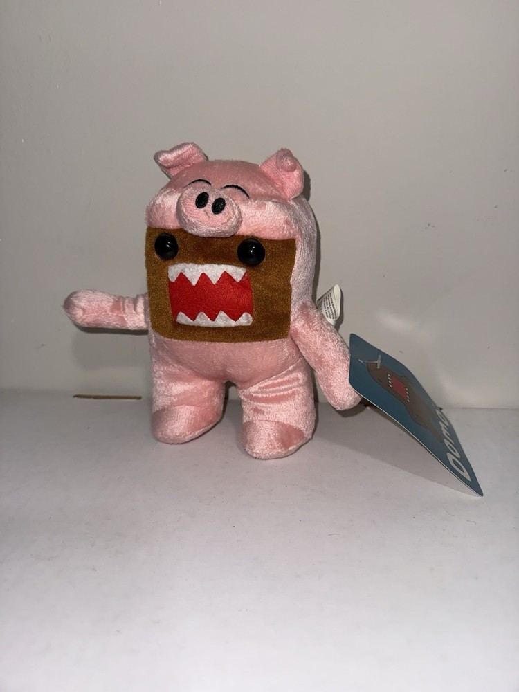 Domo Kun Pink Pig Costume Toy Doll 6 Inches New With Tags RARE