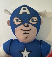 Captain America Marvel Super Hero Squad Stuffed Plush by Good Stuff