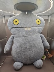 Hasbro Ugly Dolls Babo Large 16″ Long Blue Gray Plush 2019 Stuffed Animal Pillow