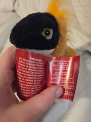 Wild Republic Vilociraptor Plush Dinosauria Fuzzy Fellas 2004 Vintage Tags Rare