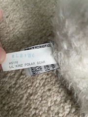 Webkinz Lil Kinz Polar Bear with Sealed Tag/Code Ganz Plush Stuffed Animal HS116
