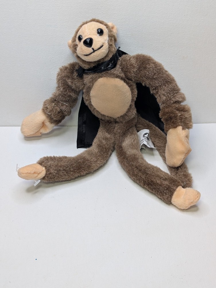 Flingshot Flying Monkey Plush Slingshot Toy Black Cape PMT Holdings 2006