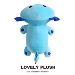 Original Axolotl Plush Cute 13 inch Stuffed Animal Soft Blue Pillow Kawaii Pl…