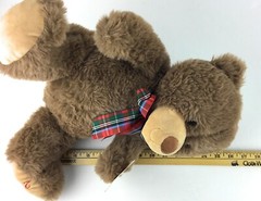 Hug & Luv Plush 2020 Teddy Bear Stuffed Animal Toy Soft 16″ Brown Rare HTF New
