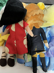 Lot 8 TY, Kohls Cares, Disney & other PRINCESS 16″ PLUSH Stuffed Toy DOLLS