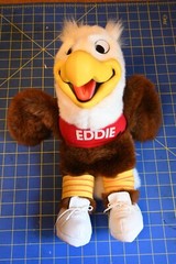 Official NRA Gun Safety Eddie Eagle Vintage Plush 1995 Plush Creations Inc
