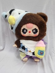 BABY THREE 400% SWEET DREAMS, BROWN BEAR WITH CRYING EYES, CONFIRMED WITH BOX