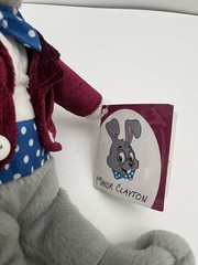 Give Kids the World Village Mayor Clayton Rabbit 2006 Stuffed Animal 10″ Plush